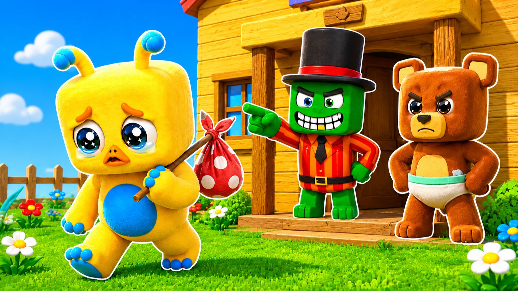 😳ШИКУ ВЫГНАЛИ ИЗ ДОМА в СУПЕР МИШКА SUPER BEAR ADVENTURE