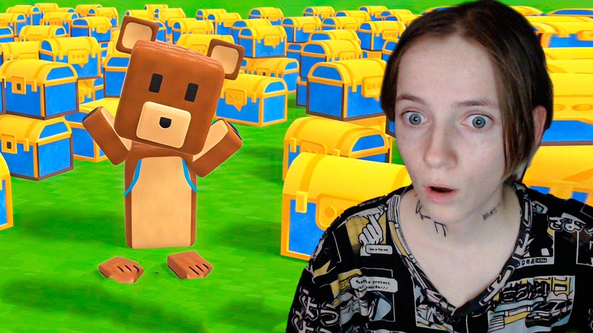 ВСЕ СУНДУКИ С ЭМОЦИЯМИ В ИГРЕ SUPER BEAR ADVENTURE!