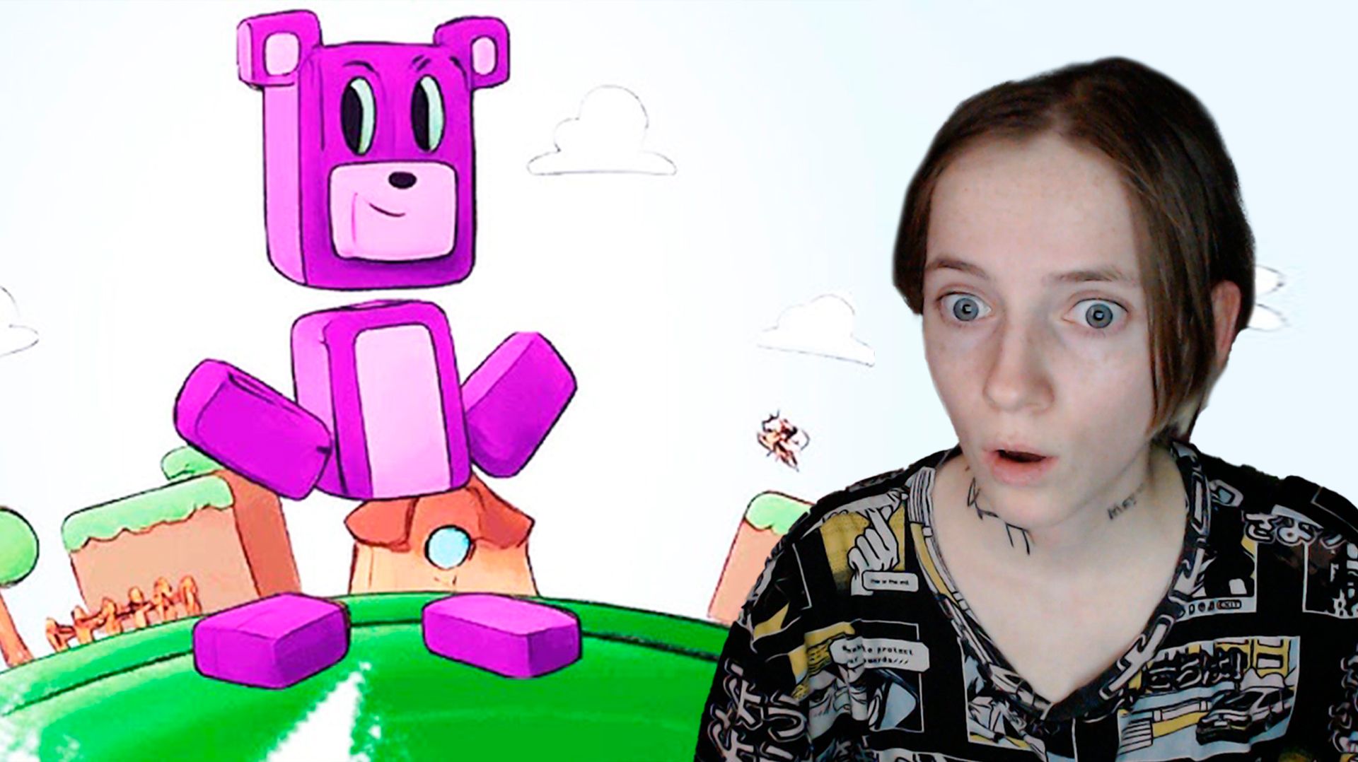 Фиолетовый Супер Медведь против всех боссов! Super Bear Adventure